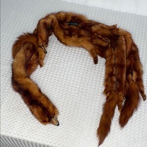 VINTAGE WOODWARD & LOTHROP MINK STOLE FTL-12-166